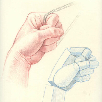 Drawing the Hands: from Blocks to Realistic Rendering